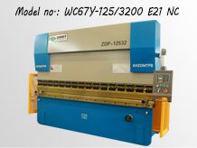 WC67Y-125/3200液壓闆料折彎機